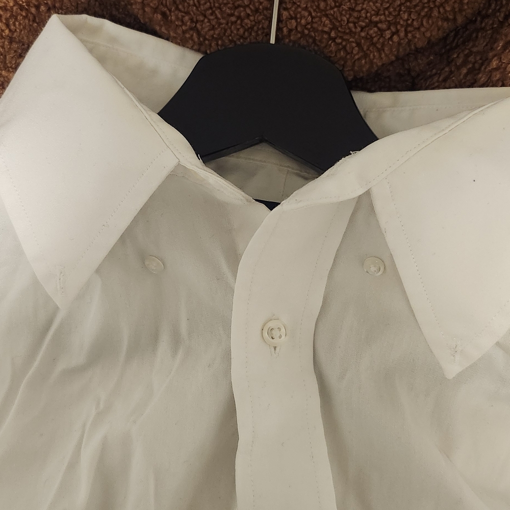 Izod Men's White Dress Shirt